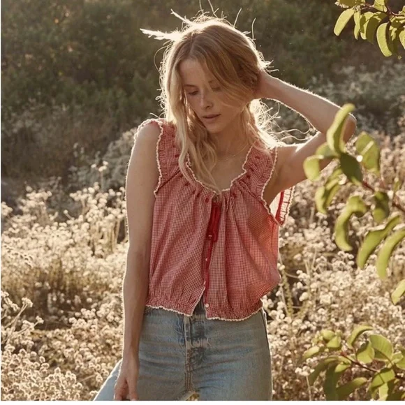 Doen Traveler Top in Cerise Paris - Picture 1 of 9